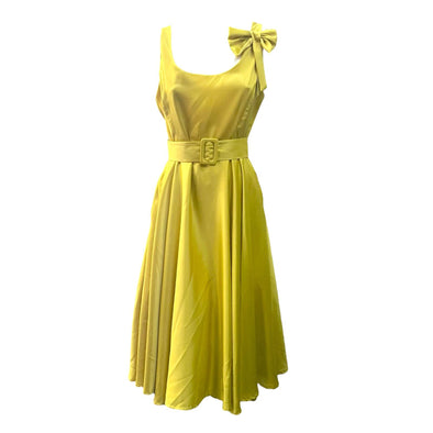 Φόρεμα Σατέν Χρυσό 21902