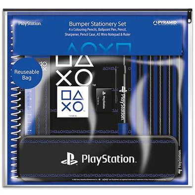 Playstation (Pinstripe Dark) Bumper Stationery Set SR74152
