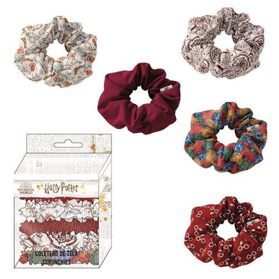 Harry Potter – Hair Accessories Scrunchies 5 Pieces 8427934594894