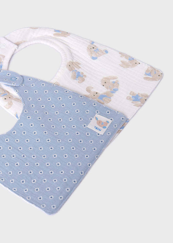 Σετ 2 σαλιάρες Better Cotton μωρό Mayoral 9409