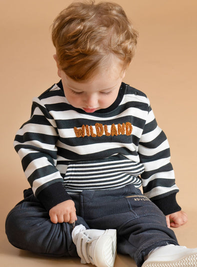 Baby fleece tracksuit | ANTHRACITE  11-125487-0