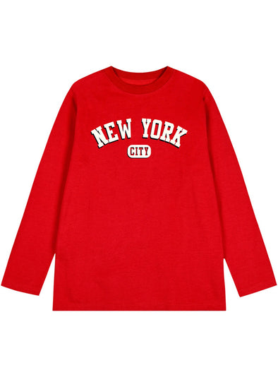 Boys΄ Mako Print Cotton T-Shirt | RED 12-123178-5