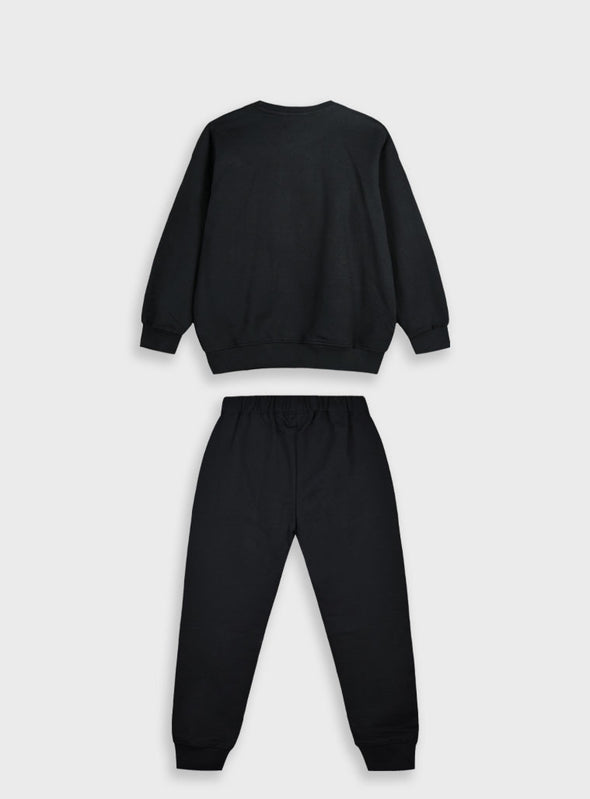 Unisex 2 piece tracksuit | BLACK  12-123183-0