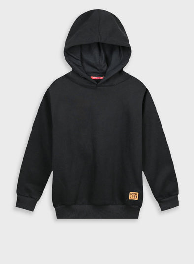 Energiers Basic Line sweatshirt with hood | BLACK 13-100081-5-9