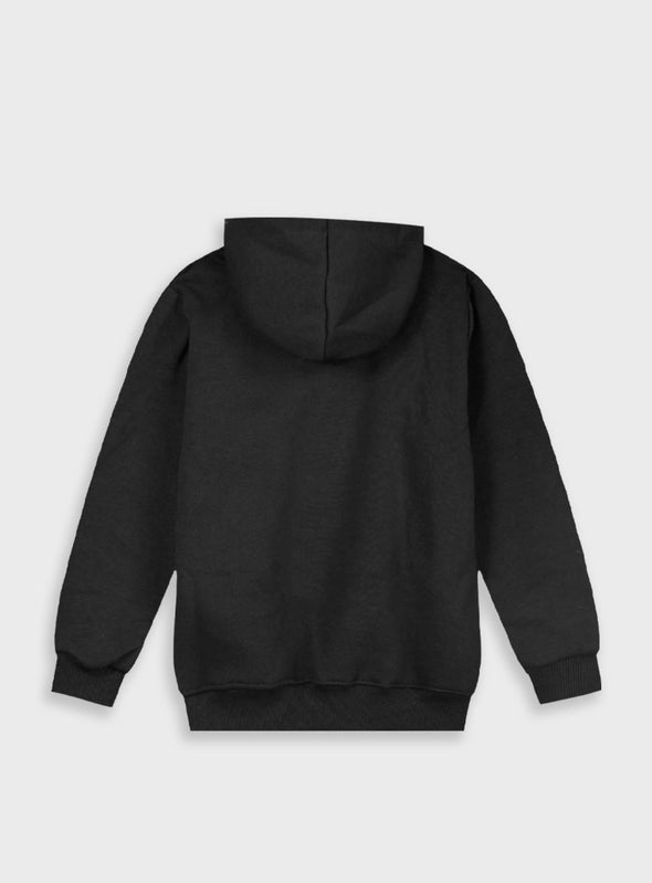 Energiers Basic Line sweatshirt with hood | BLACK 13-100081-5-9