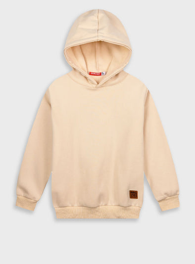 Energiers Basic Line sweatshirt with hood | VANILLA 13-100081-5-9