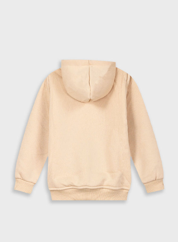 Energiers Basic Line sweatshirt with hood | VANILLA 13-100081-5-9