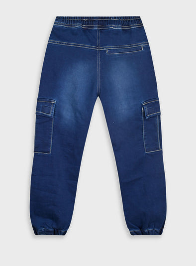 Cargo jeans | BLUE DENIM 13-125001-2