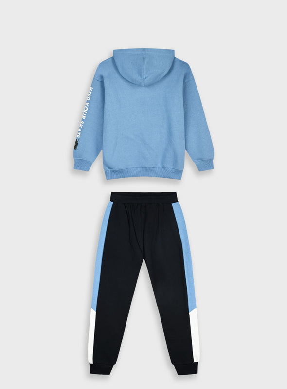 Tracksuit with print | BLACK 13-125047-0