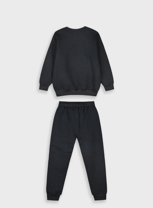 Tracksuit with print | BLACK  13-125071-0