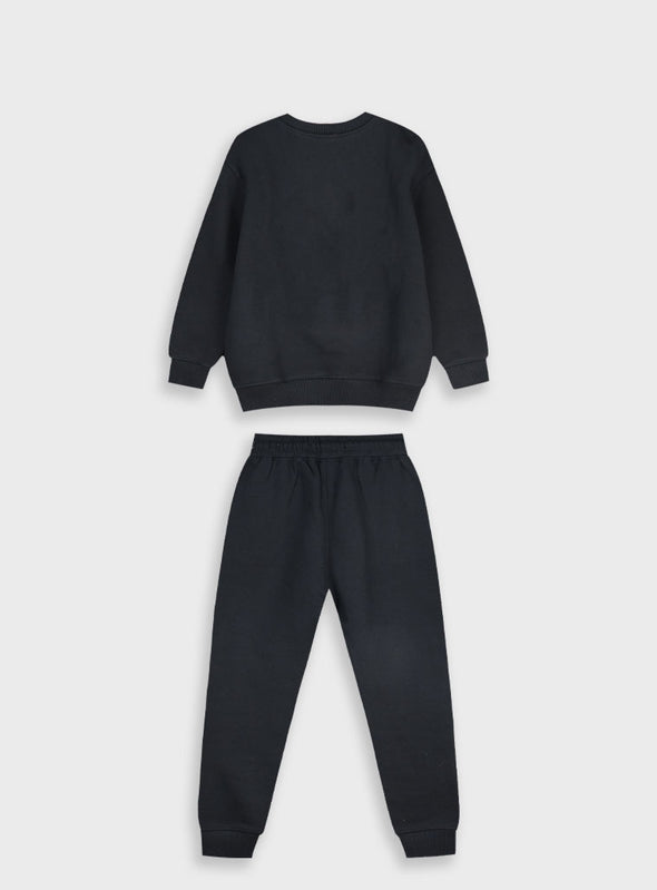 Tracksuit with print | BLACK : 13-125080-0