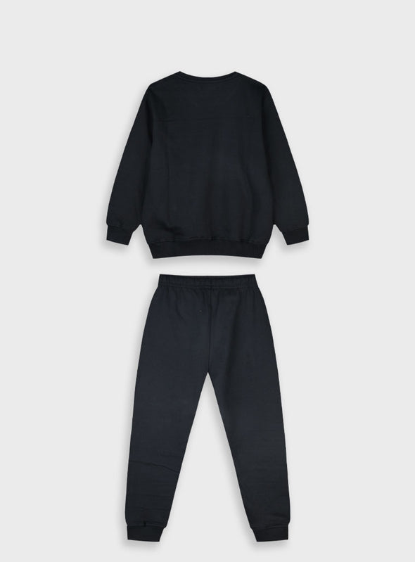 Tracksuit with print | BLACK  13-125088-0