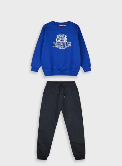 Tracksuit with print | BLACK 13-125089-0