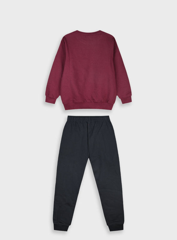 Tracksuit with print | BLACK13-125091-0