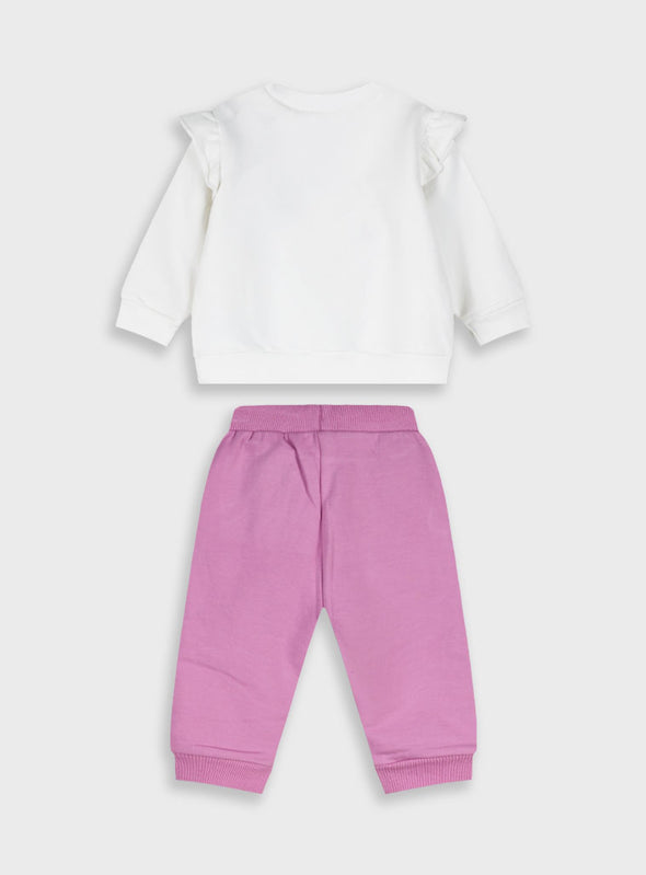 Baby fleece tracksuit | ORCHID 14-125430-0