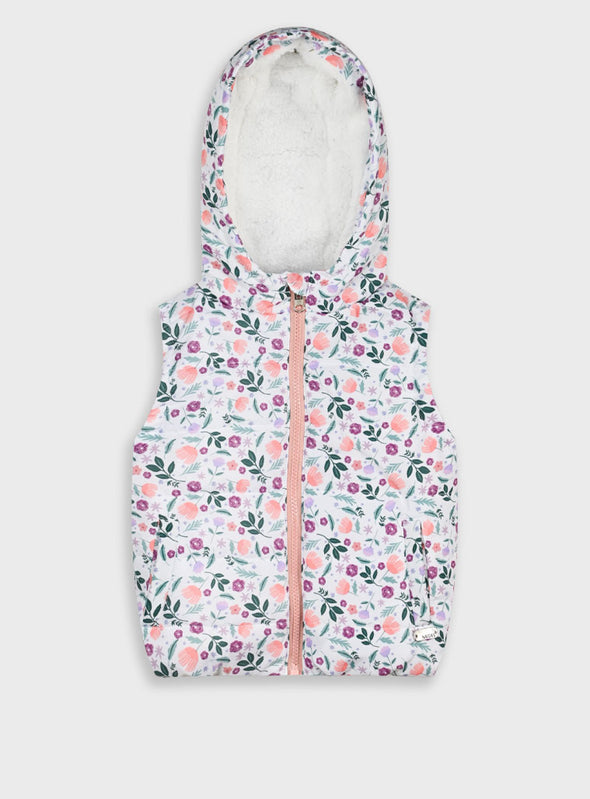 Sleeveless vest jacket | ALL OVER PRINT 15-125315-1