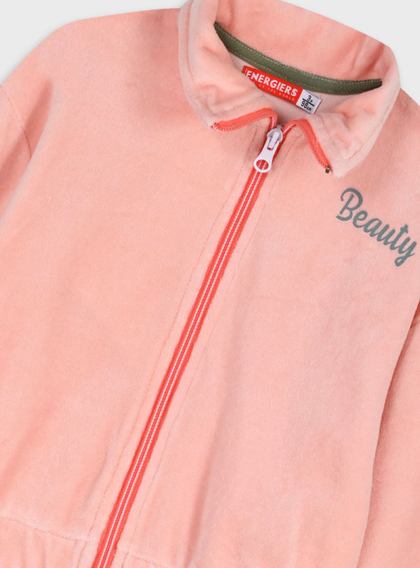 Velvet tracksuit | SUGARPLUM 15-125320-0 Pink