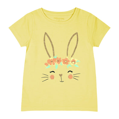 Παιδική μπλούζα με τύπωμα γκλίτερ για κορίτσι | ΤΖΙΝΤΖΕΡ 15-224335-5