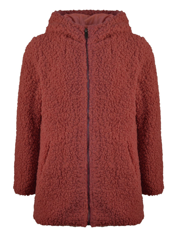 Fake fur coat | TERRACOTTA 16-122208-1
