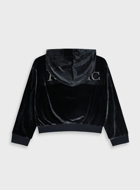 Velvet jacket | BLACK 16-125200-5