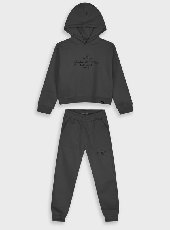 Tracksuit with print | BLACK 16-125241-0
