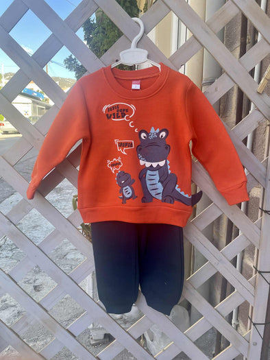 Set Boy Kid 2562123 Orange