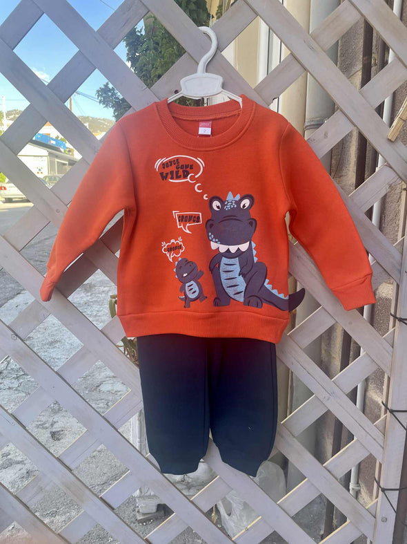 Set Boy Kid 2562123 Orange