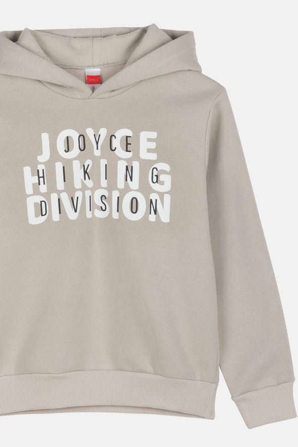 Joyce Φούτερ με κουκούλα Hiking Division 2464510  Beige