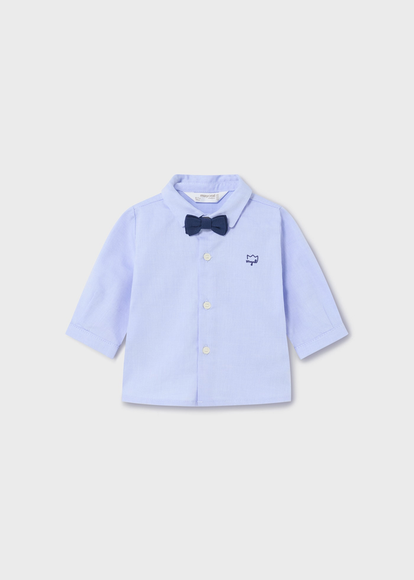 Πουκάμισο με παπιγιόν Better Cotton νεογέννητο 1196