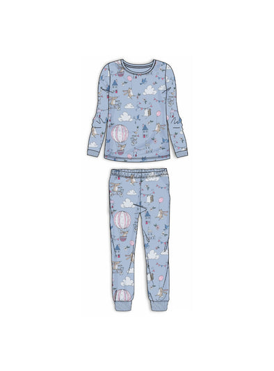 Pyjama with print | ALL OVER PRINT 35-125300-9