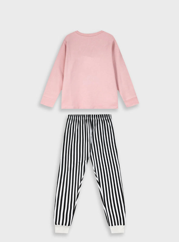 Pyjama with print | ROSE PETAL 36-125204-9