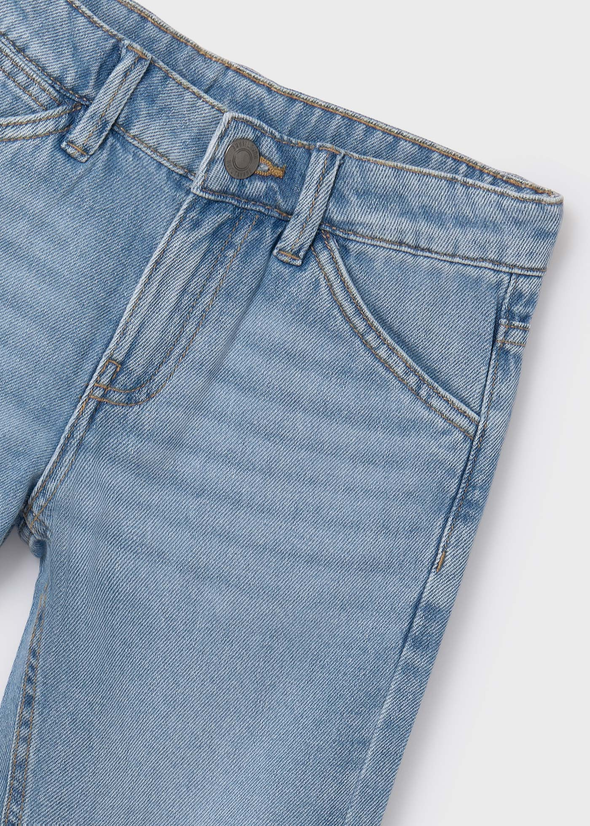Παντελόνι τζιν straight fit Better Cotton αγόρι 6519