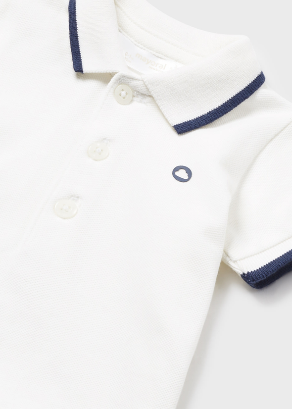 Πόλο αντίθεση Better Cotton νεογέννητο 190