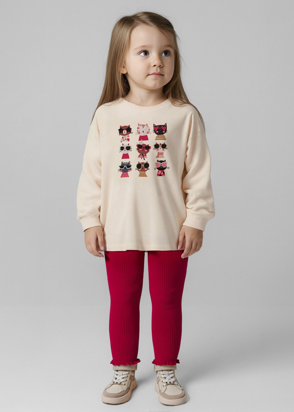 Σετ κολάν κορίτσι 15-04722-037