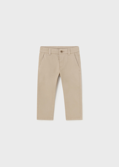 Παντελόνι λοξότσεπο slim fit Better Cotton αγόρι 522 Beige