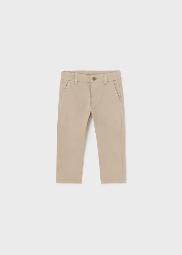 Παντελόνι λοξότσεπο slim fit Better Cotton αγόρι 522 Beige