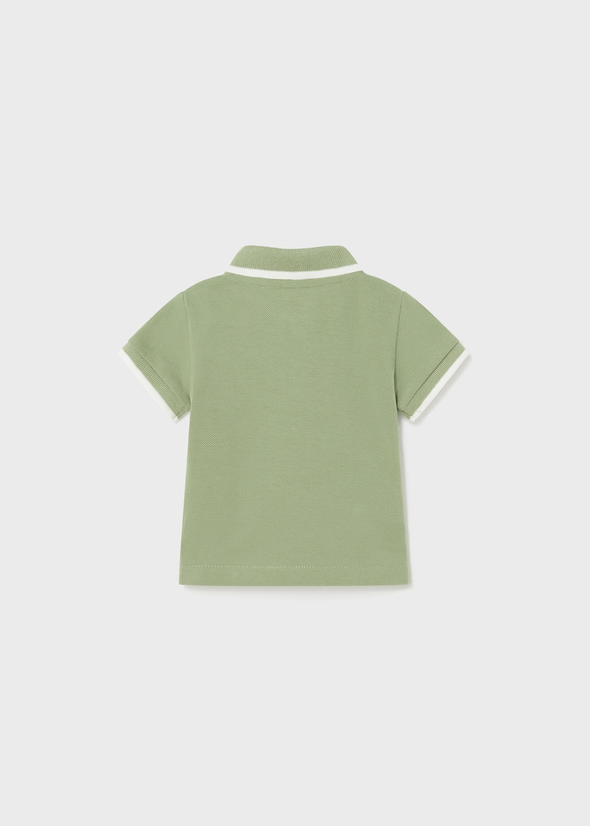 Πόλο αντίθεση Better Cotton νεογέννητο 190 Green