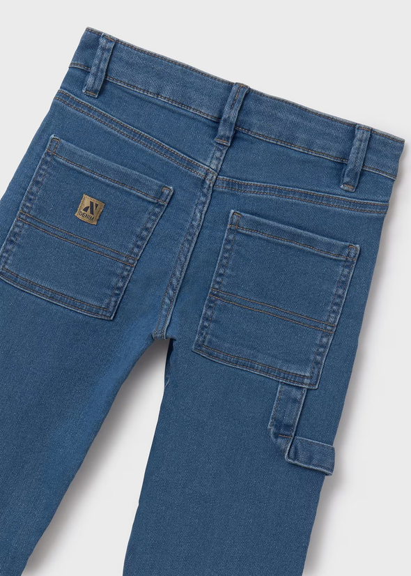 Παντελόνι τζιν ίδια γραμμή αγόρι 7532 Dark Blue
