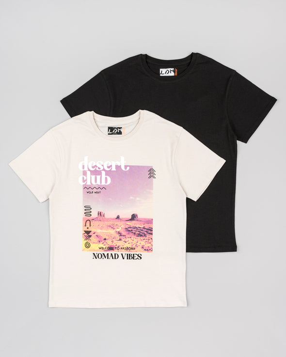 T-Shirt LJBAP0103-24034 - 2 PIECES