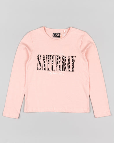 T-Shirt Girl Losan LJGAP0103_ 23025