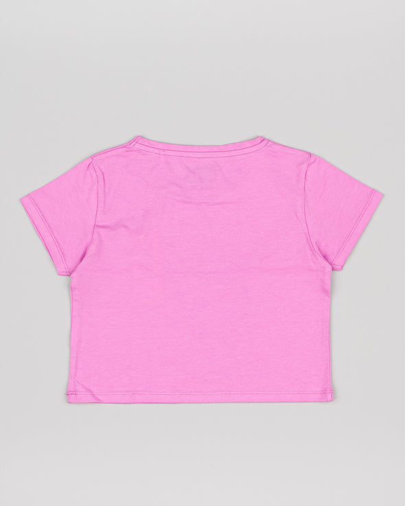 T-Shirt Jersey Crop  Pink LJGAP0103-24037