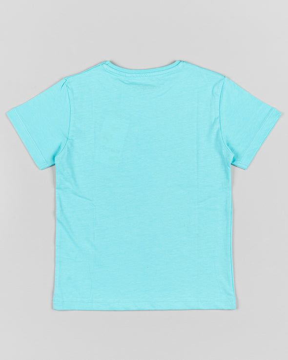 T-Shirt Jersey light blue LKBAP0303-24005