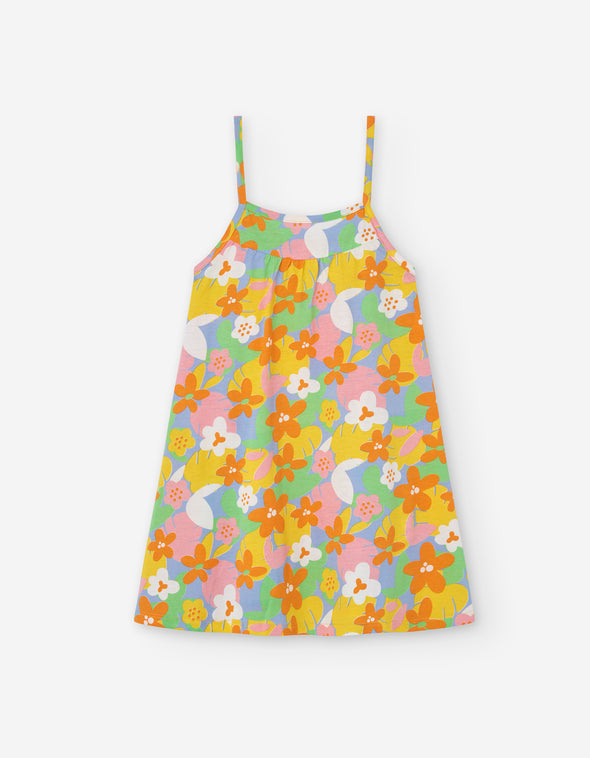 Flower Dress Losan LKGAP0501_25012 PINK