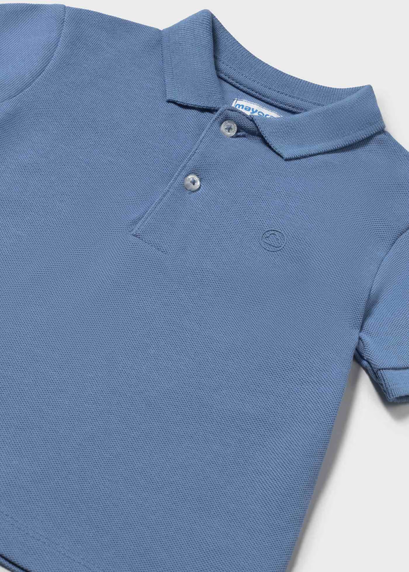 Πόλο βασικό μωρό  25-00102-022 Blue