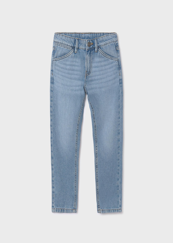 Παντελόνι τζιν straight fit Better Cotton αγόρι 6519