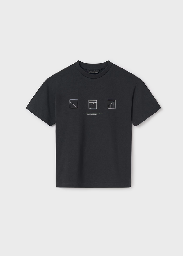 Μπλούζα κύβος αγόρι 25-06003-092 Black