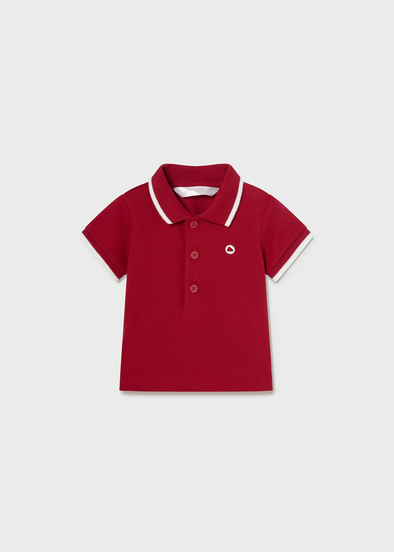 Πόλο αντίθεση Better Cotton νεογέννητο 190 Red