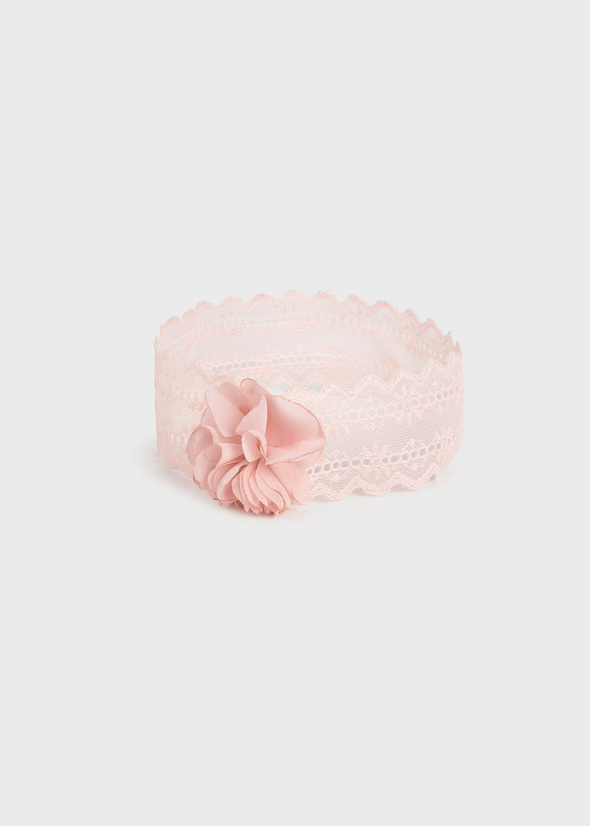 Σετ κορδέλα και καλτσάκια Νεογέννητο 9869 Pink