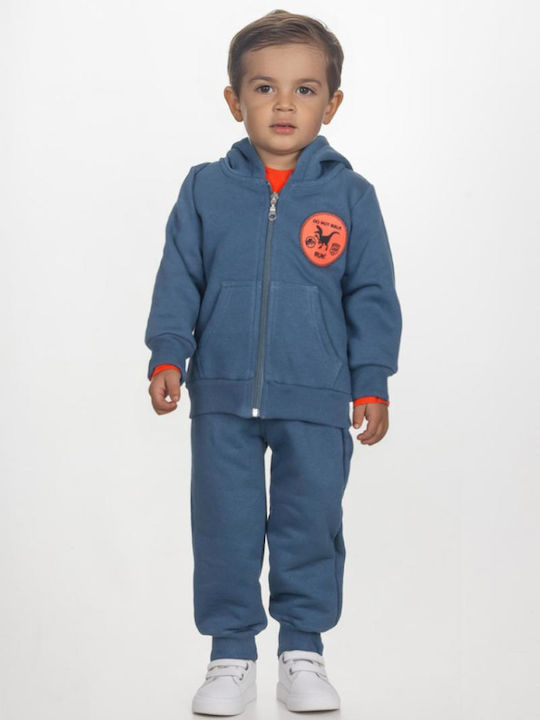 JoyceΠαιδικό Σετ Φόρμας Ραφ 3τμχ World 2562001