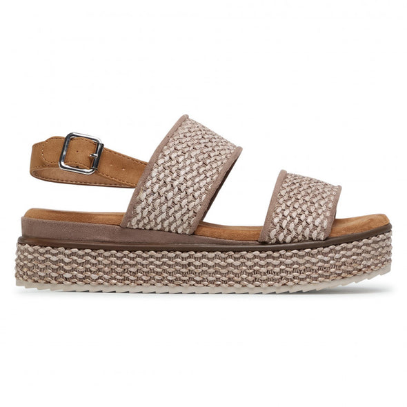 Γυναικεία Σανδάλια Taupe Refresh 72651